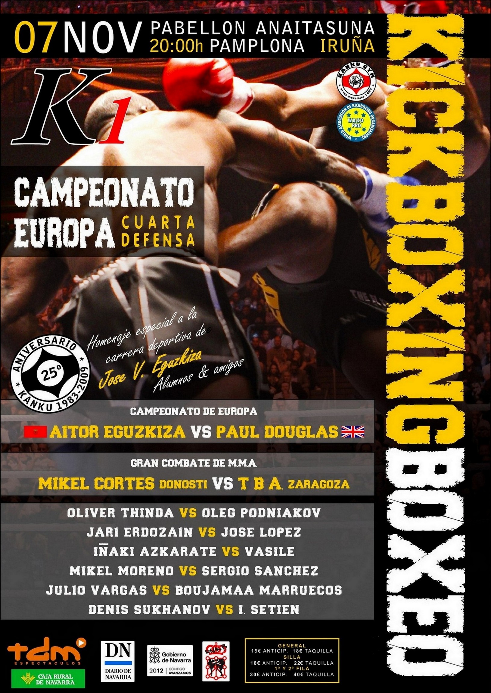 ANAITASUNA 7 de NOVIEMBRE, CTO. EUROPA 4&ordf; DEFENSA AITOR EGUZKIZA